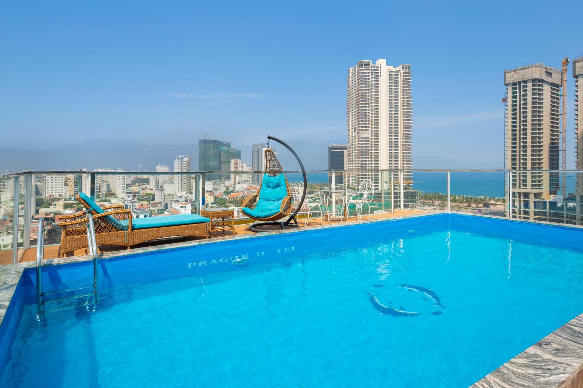 Prague Da Nang Beach Hotel Kültér fotó