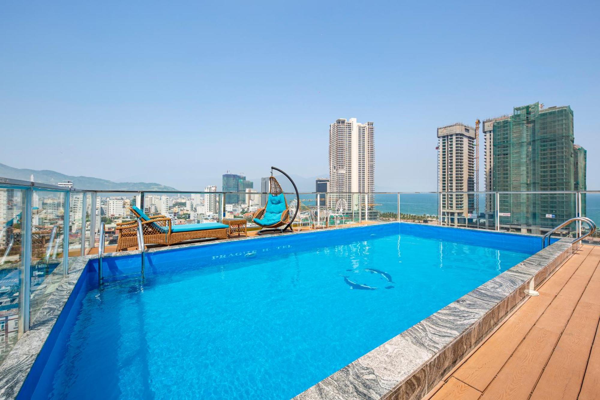 Prague Da Nang Beach Hotel Kültér fotó