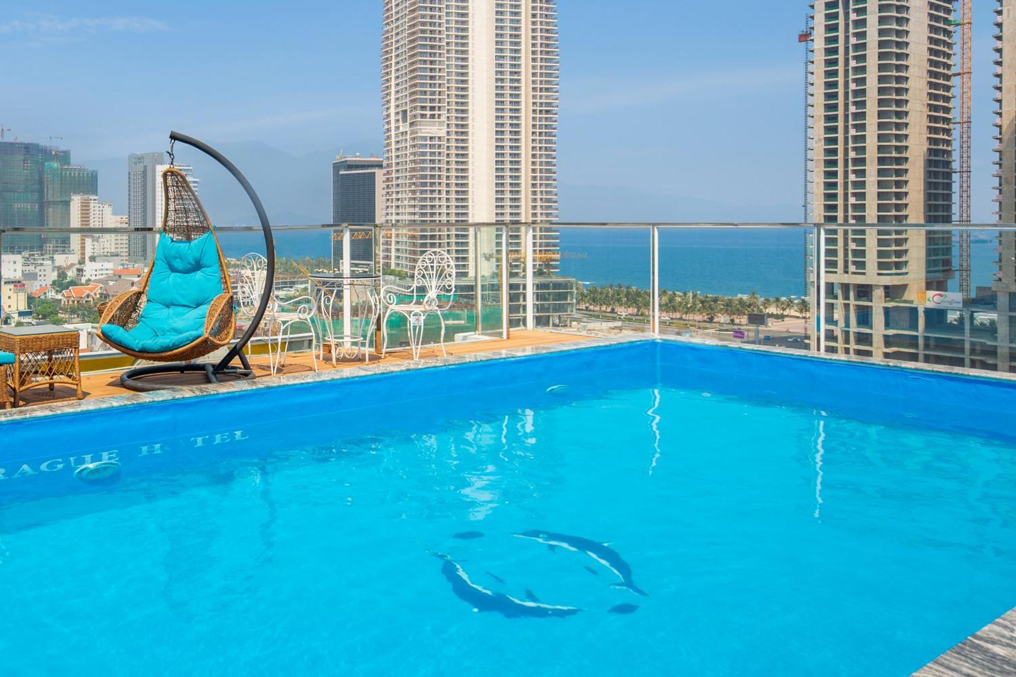 Prague Da Nang Beach Hotel Kültér fotó