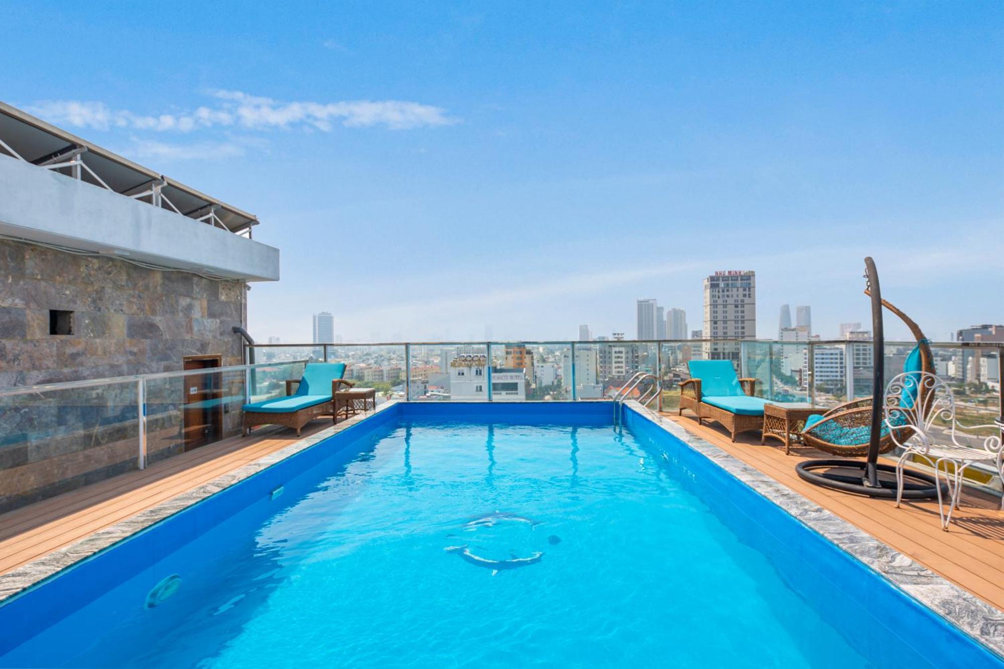 Prague Da Nang Beach Hotel Kültér fotó